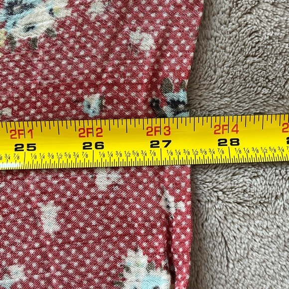 Free People American Pie Patchwork Bandana Plaid Kimono Boho One Size Longline - Picture 14 of 15